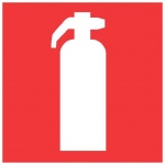 Blusapparaat ,stickers, pictogrammen ,brandbestrijdingstekens