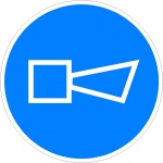 Signaalgever, pictogrammen en stickers,
