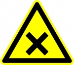 Schadelijke of irriterende stoffen, veiligheidspictogrammen, stickers