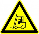 Transportvoertuigen, veiligheidspictogrammen, stickers