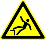 Vallen door hoogteverschil, veiligheidspictogrammen, stickers